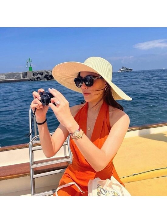 Dior DIORSIGNATURE S7F 64FB Sunglasses Shiny Brown Square Frame, Bordeaux Lenses main image 4